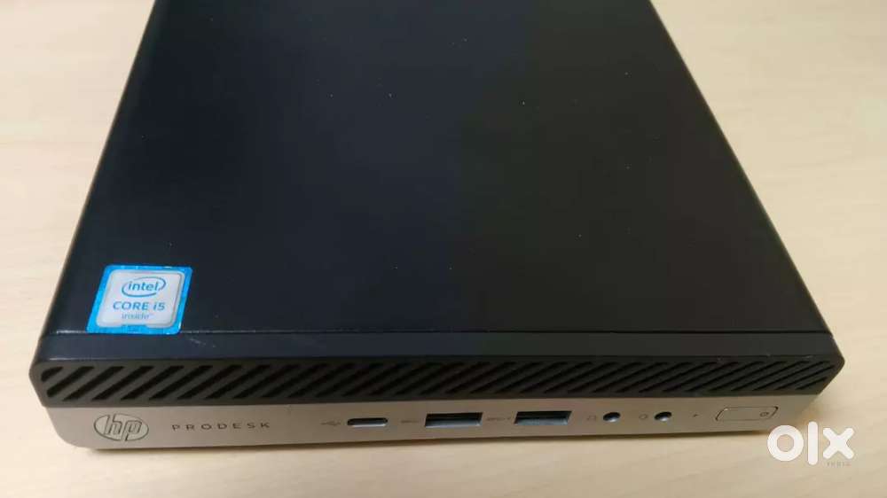 Hp prodesk mini pc i5 7th gen. 500 ssd, 8 gb ram