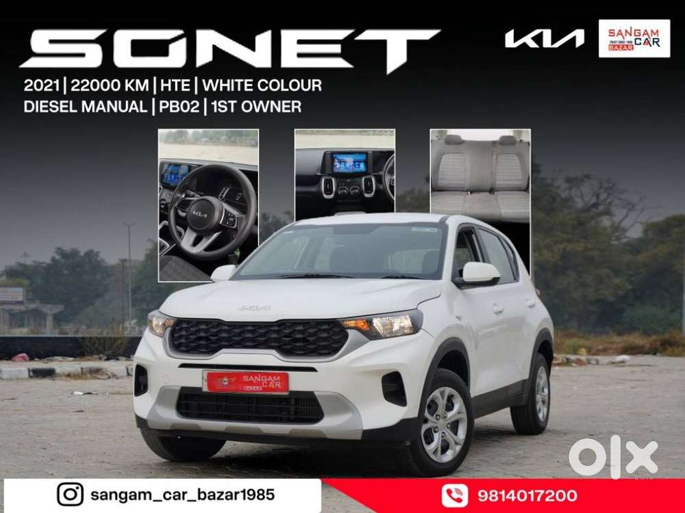 Kia Sonet Hte D, 2021, Diesel