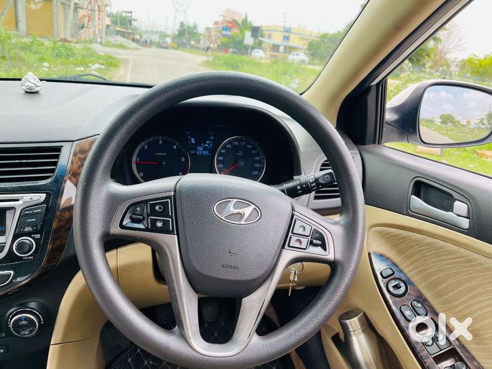 2015 Hyundai Verna 1.6 Crdi Diesel Single Owner, Ka 09