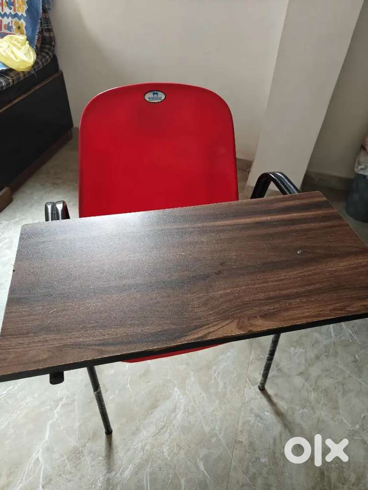 Study Chair with Writing Pad &; ₹850