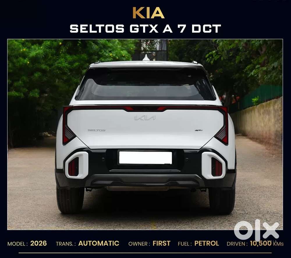 Kia Seltos Gtx Plus 1.5 Turbo Petrol Dct, 2026, Petrol