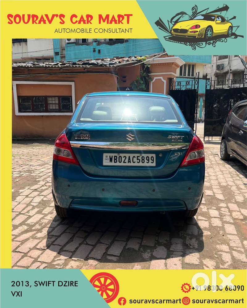 Maruti Suzuki Swift Dzire 1.2 Vxi Bsiv, 2013, Petrol