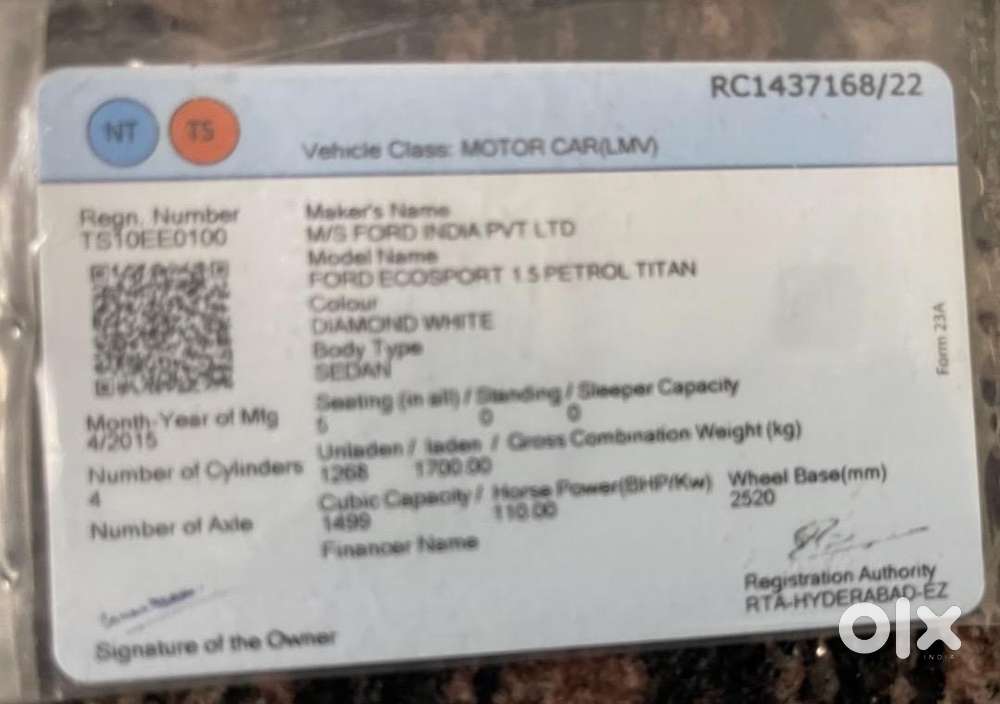 Ford Ecosport 2015