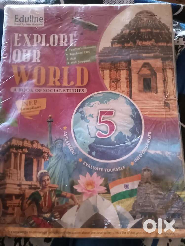 SST Book=explore our world by eduline for class 5th - Books in