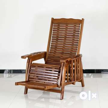 Easy chair wooden discount price