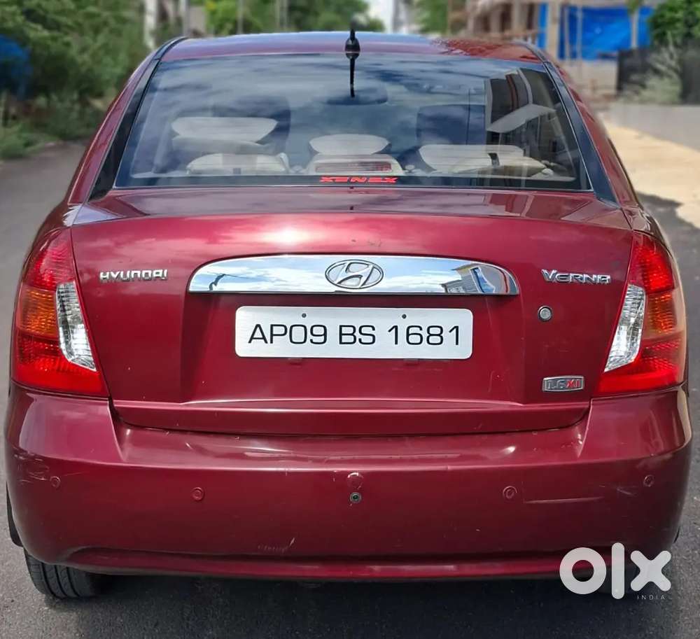 2008 Hyundai Verna Crdi Manual Car