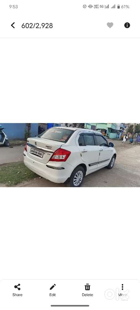 Maruti Suzuki Dzire Vdi 2015
