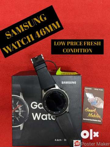 Samsung 46mm best sale watch price