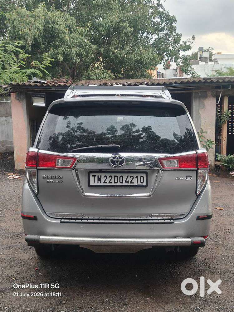 Toyota Innova Crysta 2.4 G Mt, 2019, Diesel