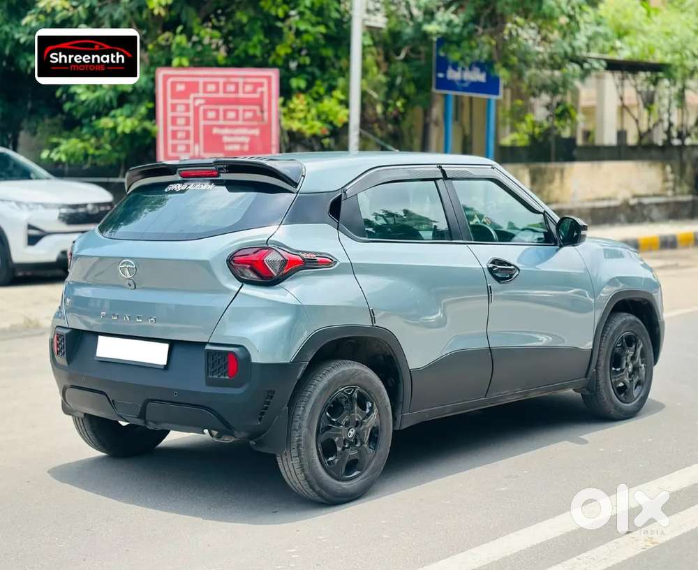 Tata Punch 1.2 Revotron Adventure Camo Rhythm Amt, 2023, Petrol