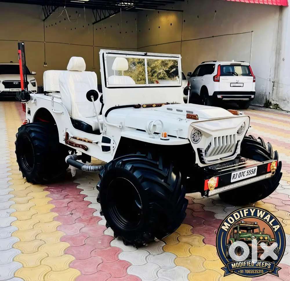 Willys Open Convertible Jeep Modified Customized