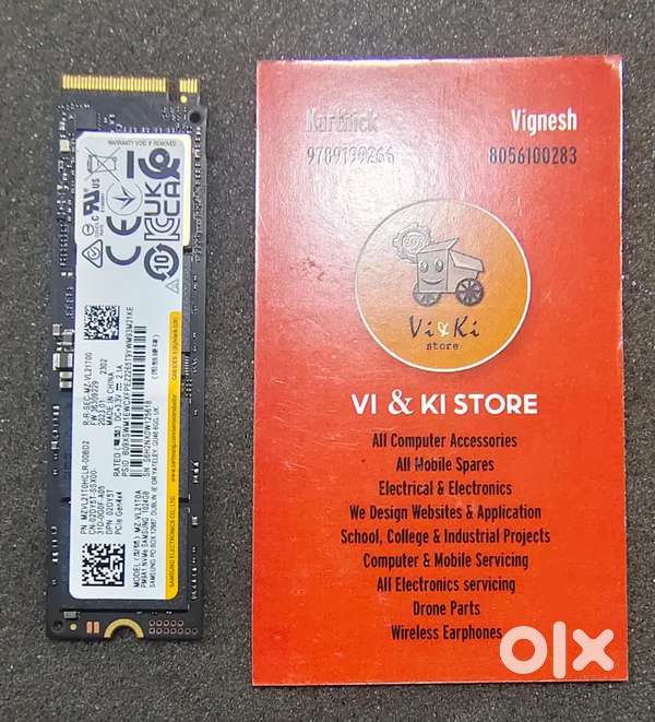1TB gen4 Samsung Nvme SSD's available @lowest cost