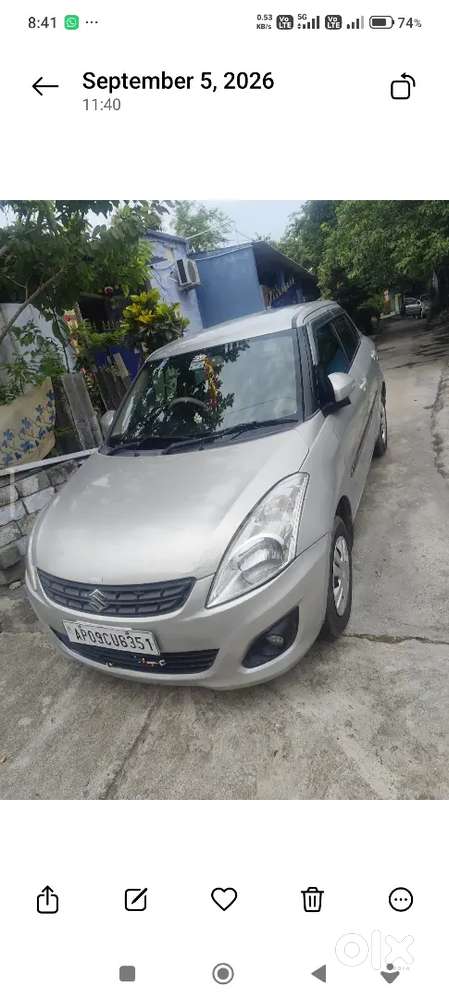 Swift Dzire Maruti 2014 Manual Diesel