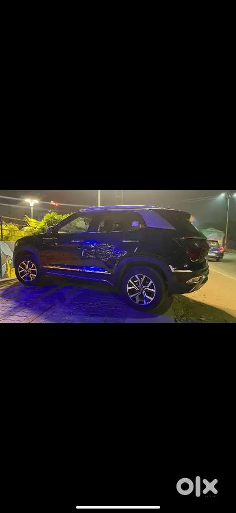 Black Hyundai Creta Petrol 2023 In A Very New Condition