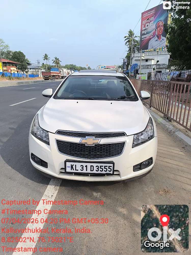 Chevrolet Cruze 2012 Diesel 104838 Km Driven, Fancy Number