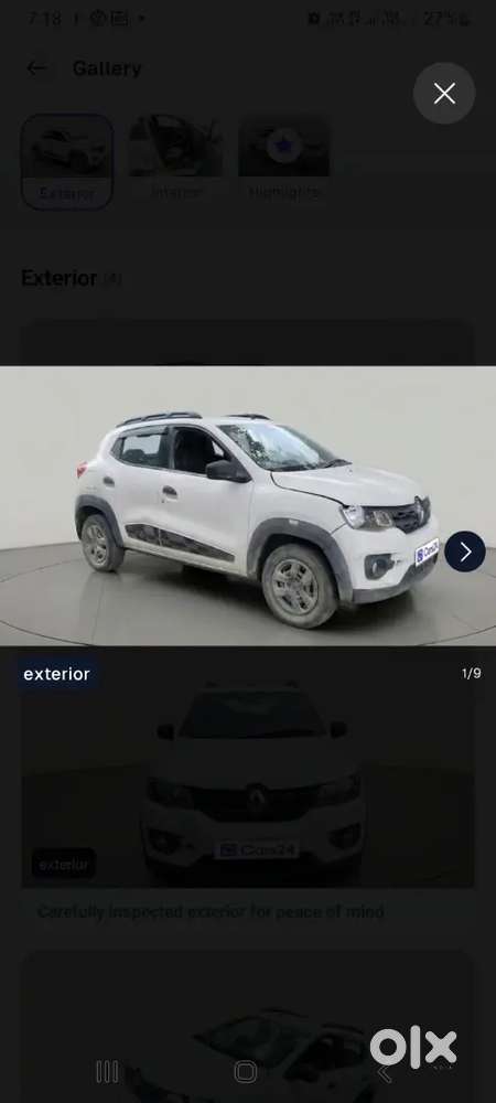 Renault Kwid 2017 Variant