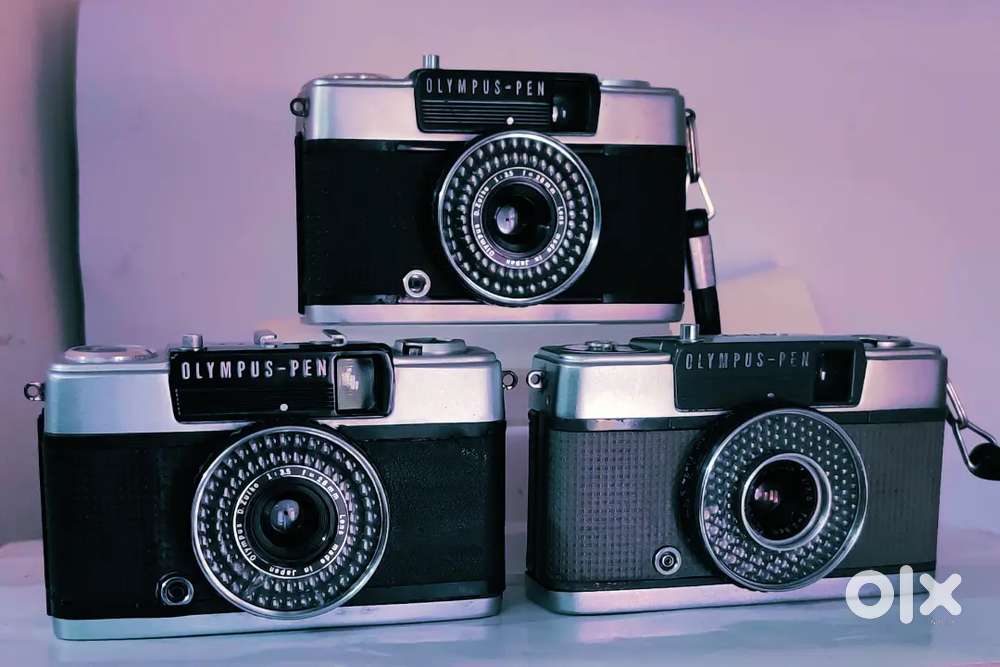 OLYMPUS PEN EE, EE-2, EE-3 HALF Frame 72 SNAPS CAMERA + 28mm f3.5