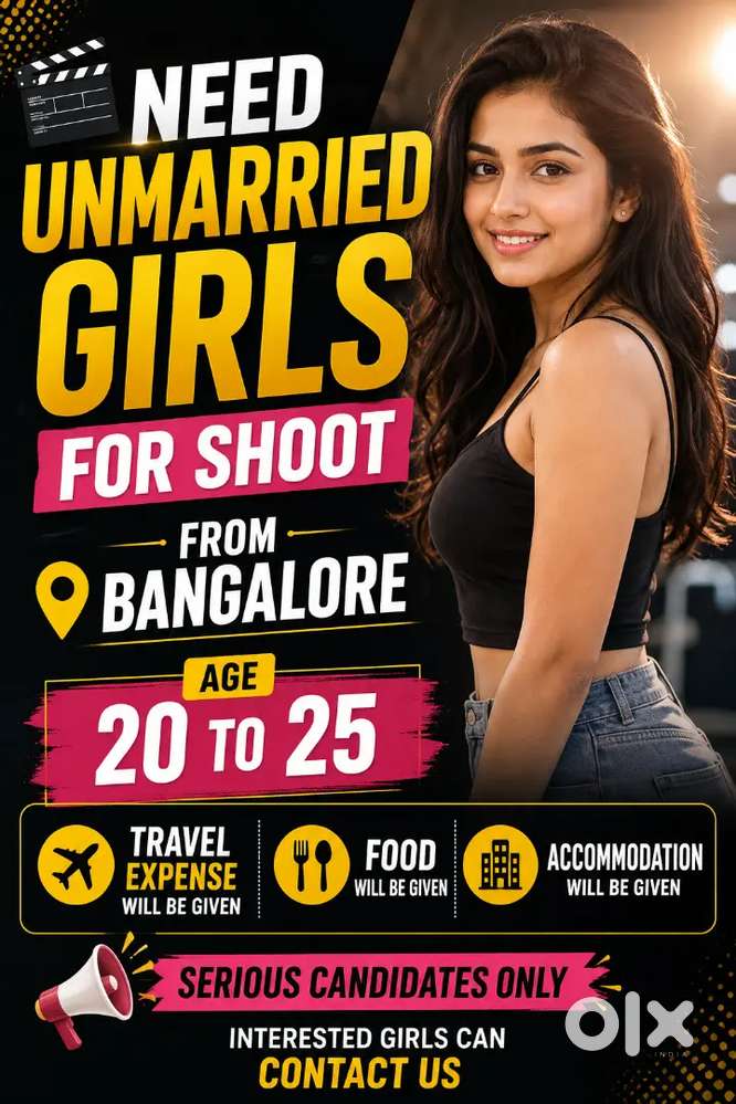 We need unmarried girls for photo shoot