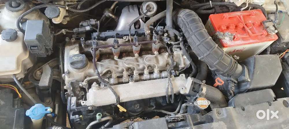 2nd Owner  Hyundai Verna Car White Colour
