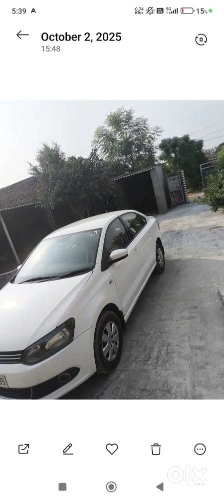 Volkswagen Vento Diesel 95000 Km Driven