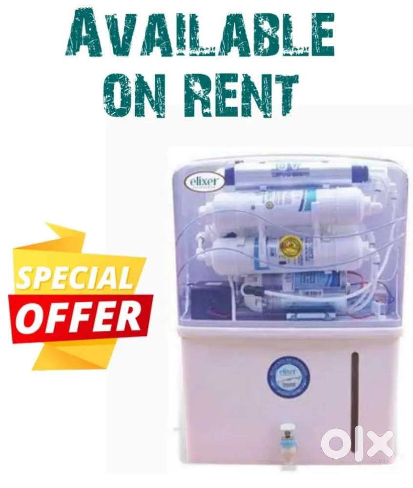 Volcano RO water purifier available on rent