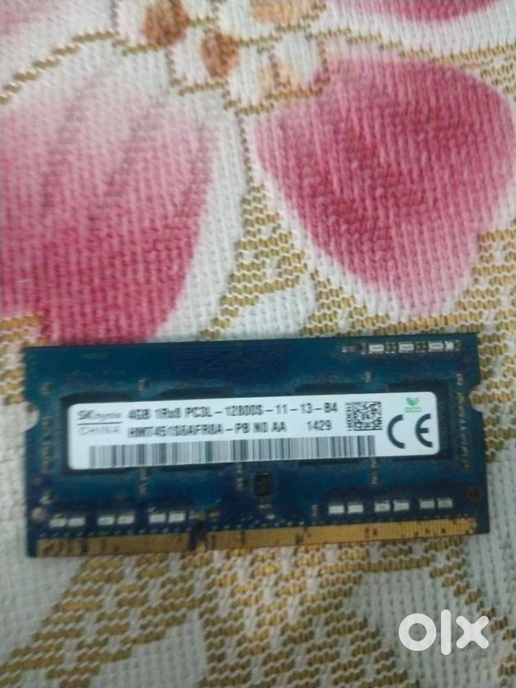 4GB Ddr3l 1600Mhz laptop Ram pcl3 12800s