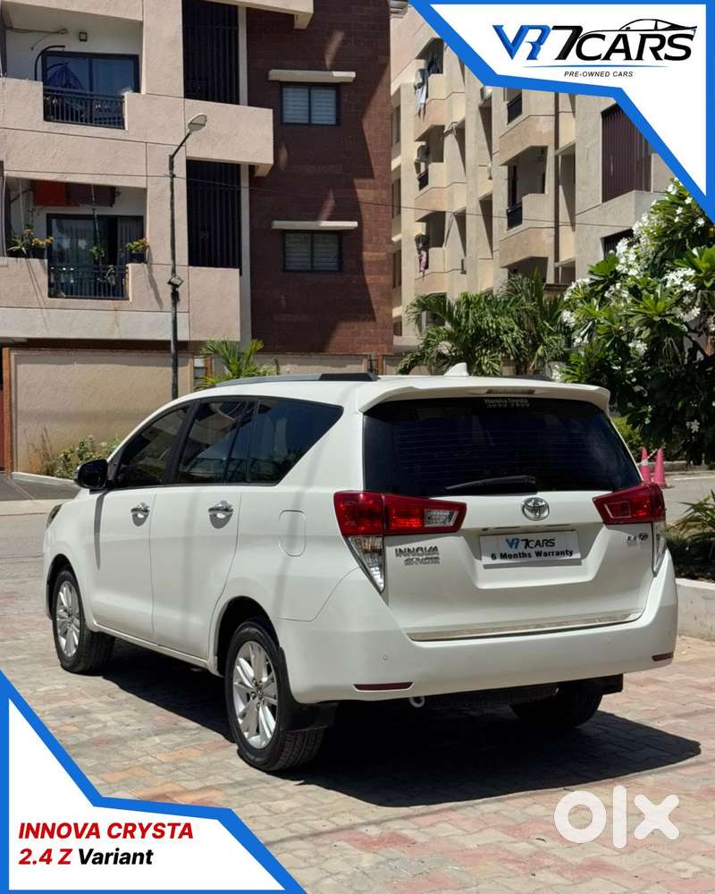 Toyota Innova Crysta Zx 2.4 Diesel 7 Seater, 2021, Diesel