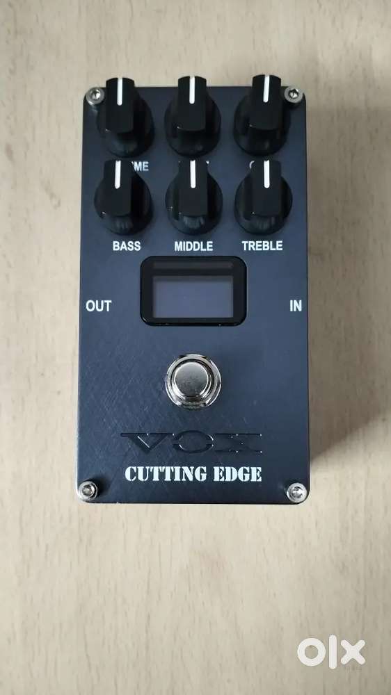 Vox Cutting edge distortion pedal - Musical Instruments