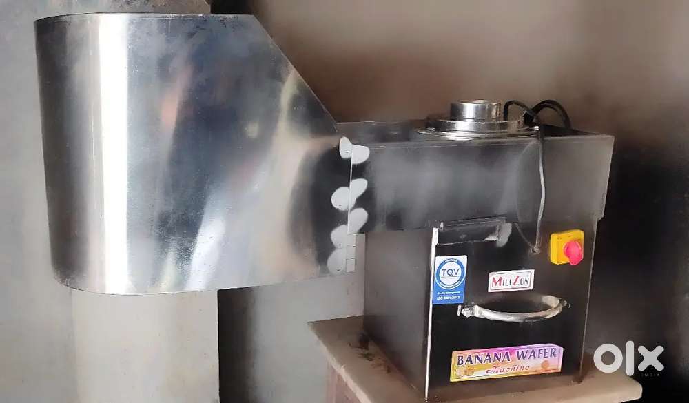 Banana waffer machine