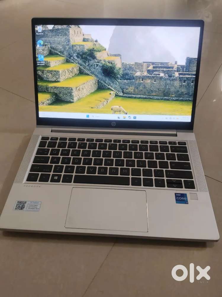 Hp i7 11th gen touch screen laptop