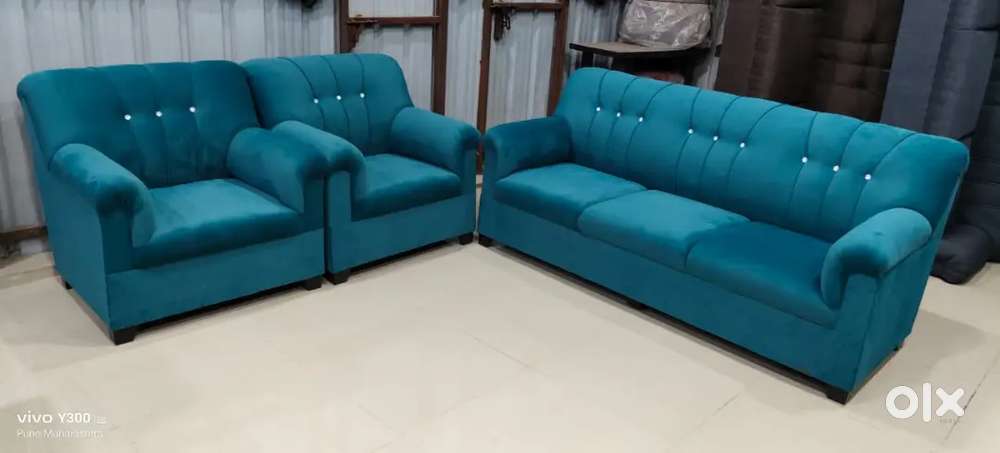Brand New Trending Fabric 5 Seater Sofa Sets