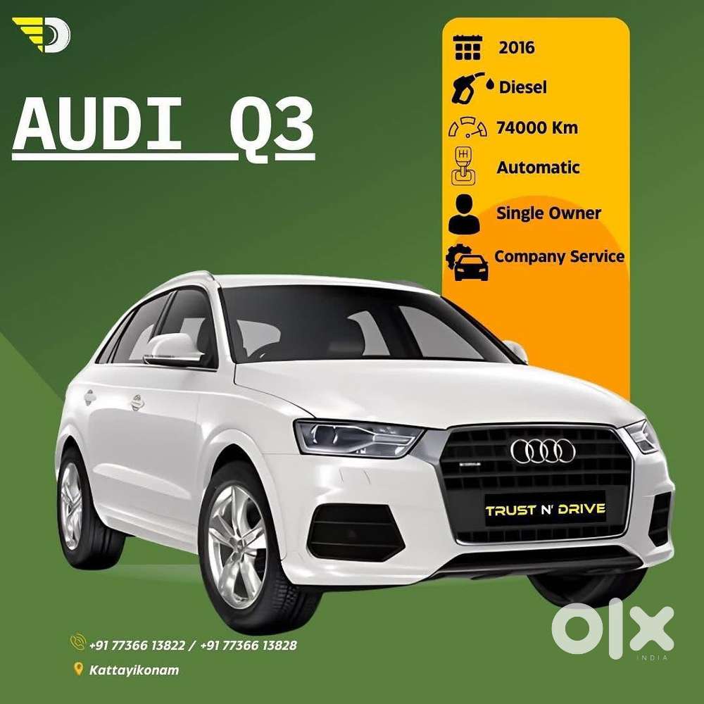 Audi Q3 35 Tdi Premium Plus + Sunroof, 2016, Diesel