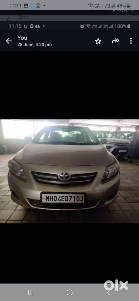 Toyota Corolla Altis 1.8 J, 2009, Cng & Hybrids