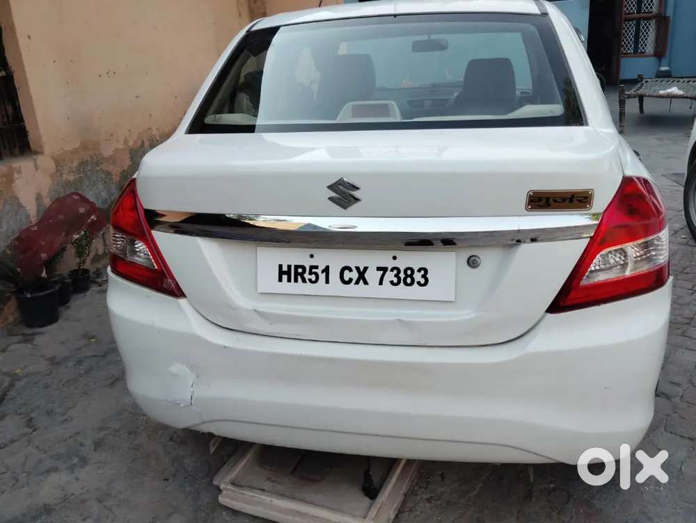 Maruti Suzuki Dzire 2018 Company Fiitied Cng All Documents Availble