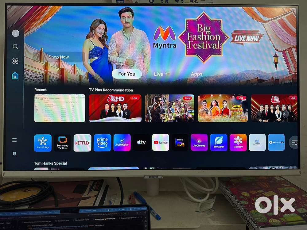 Samsung 32-inch M5 Smart Monitor (Full HD, Remote & Box Included)