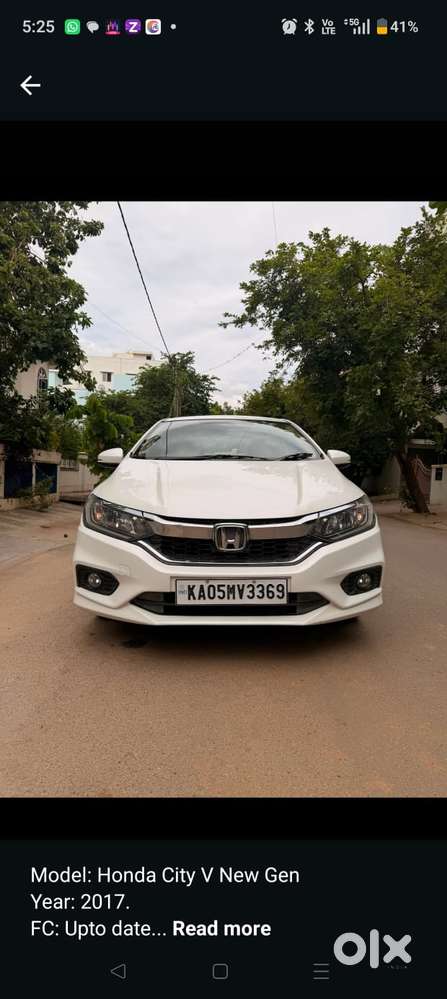 Honda City I Vtec V, 2017, Petrol
