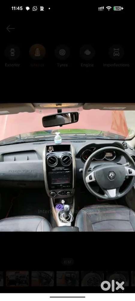 Renault Duster 2017 Diesel Amt Rxz Topend Model Good Condition