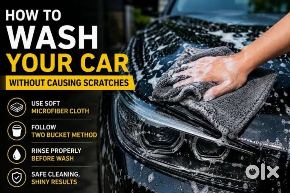 Professional Car Washing Service - Monthly & One-Time Doorstep Wash