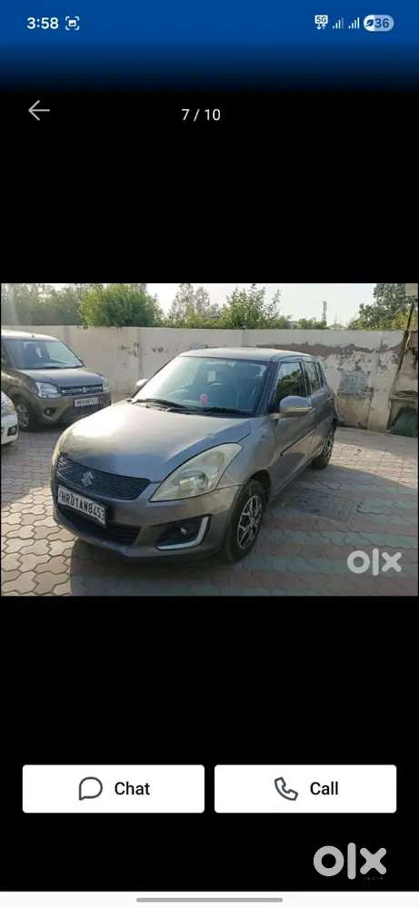Swift Vxi 2016 Model 1st Owner Ambala Number One Year Insurances