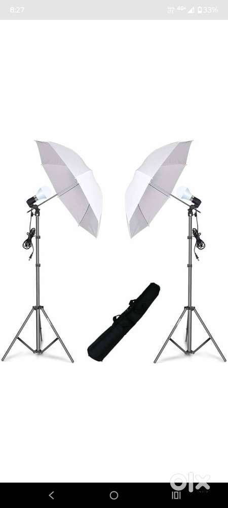 Umbrella Light for Studio+20 w Bulb for photography Cameras