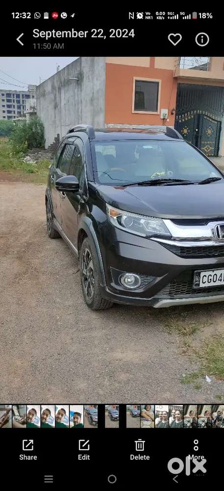 Honda Br-v 7 Seater Suv Vx Petrol 2016