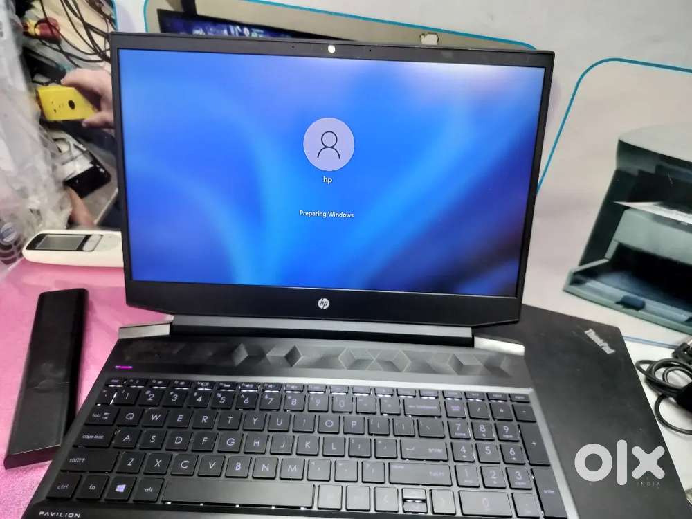 Hp pavilion gaming laptop 15 Rayzen 5 8gb ram 257gb SSD 1650 4gb GPU