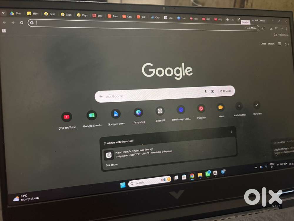 Hp victus laptop