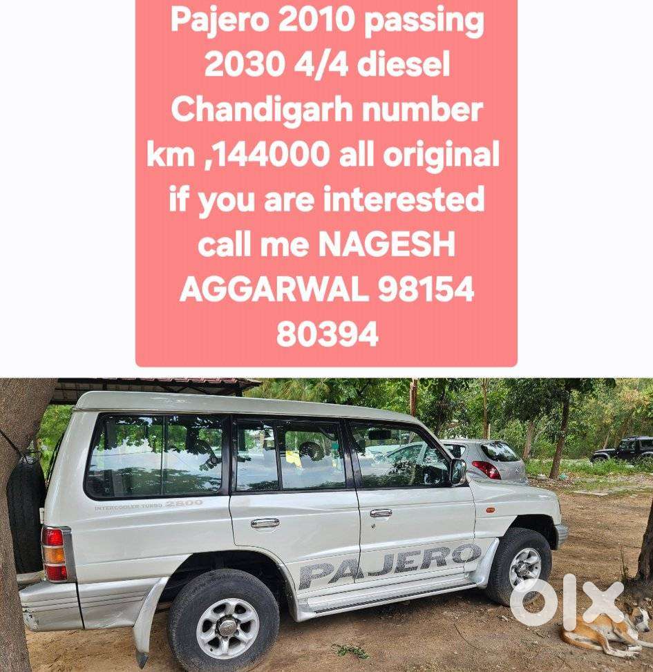 Mitsubishi Pajero 2.8 Sfx, 2010, Diesel