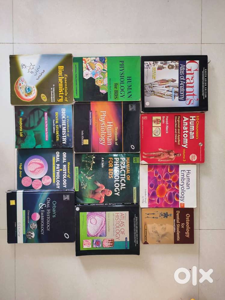 First Year Dental books