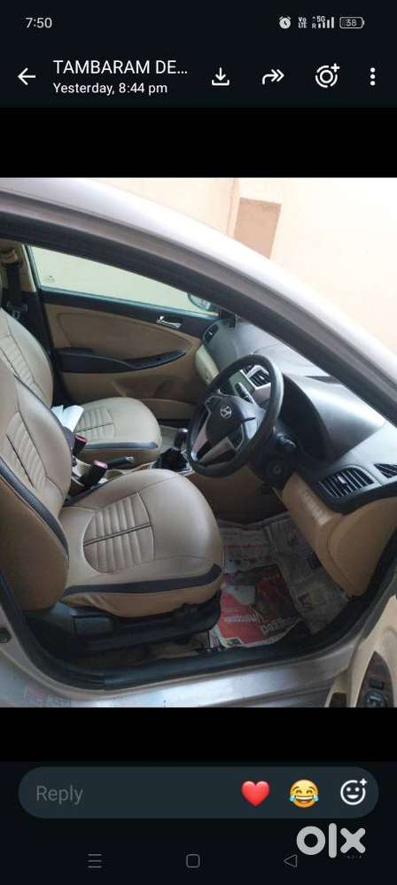 Hyundai Verna Fluidic 1.6 Crdi Sx Opt, 2011, Diesel