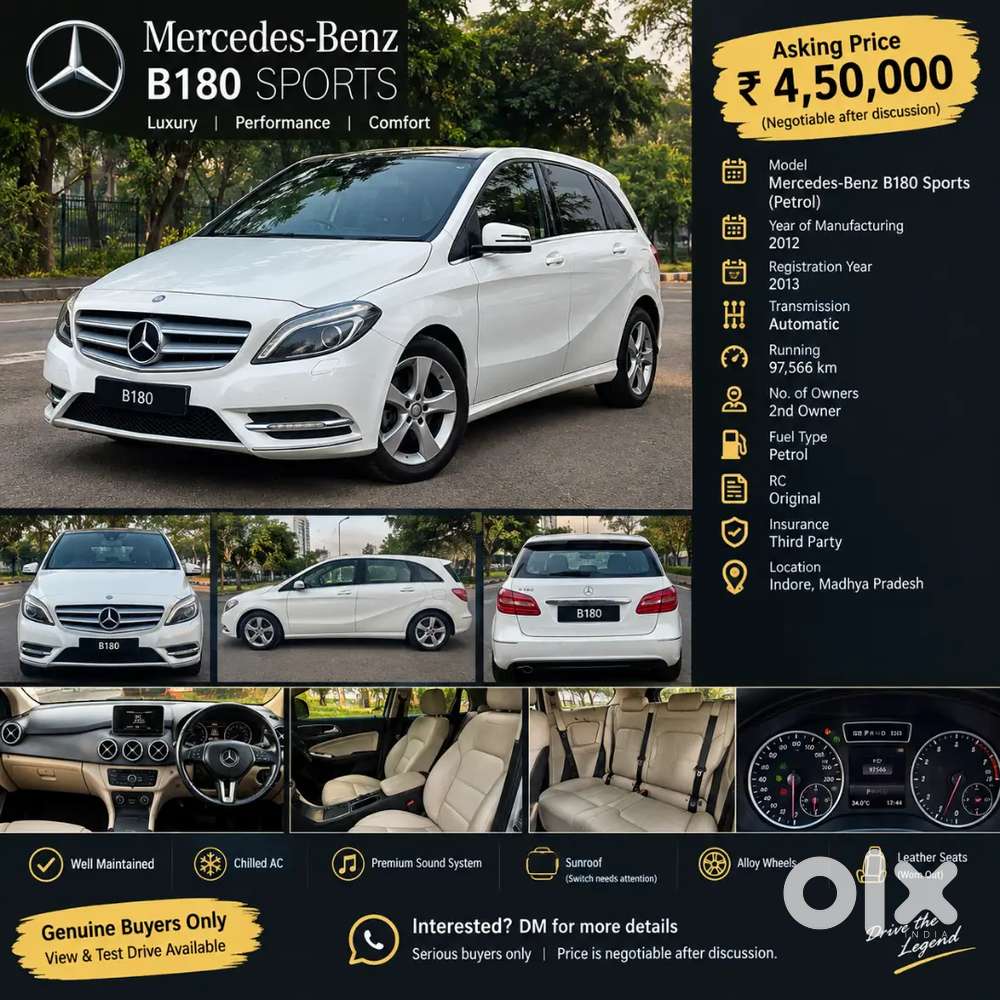 Mercedes-benz B Class 2013