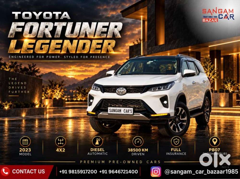 Toyota Fortuner Legender 4x2 At 2.8, 2023, Diesel