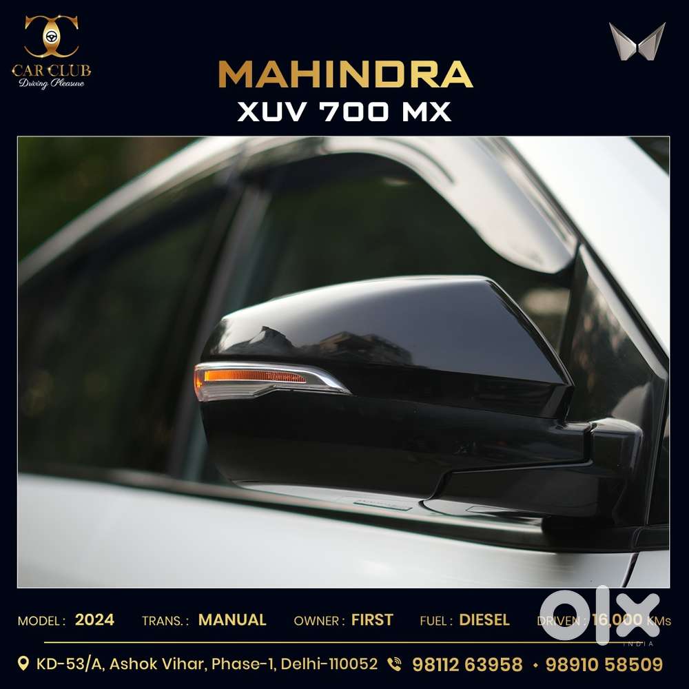 Mahindra Xuv700 Mx Diesel Mt 5 Str (e), 2024, Diesel