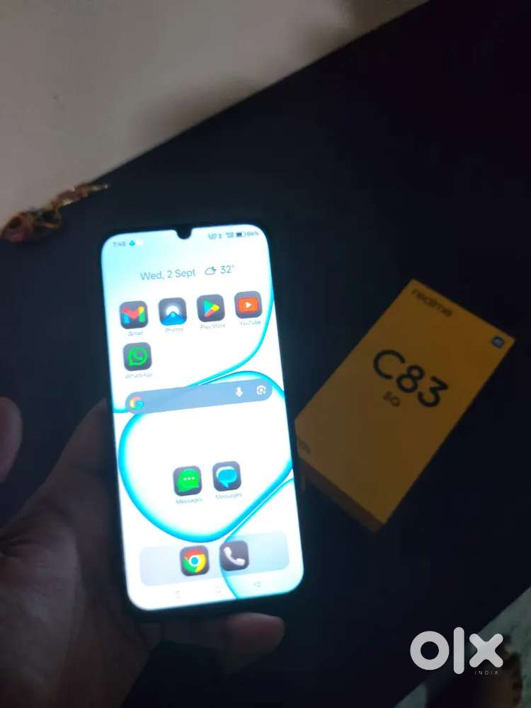 Selling my Realme C83 5G (6GB RAM + 128GB Storage) black colour